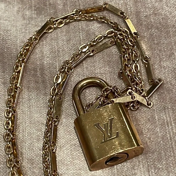 Louis Vuitton Lock Necklace - Picture 8 of 9